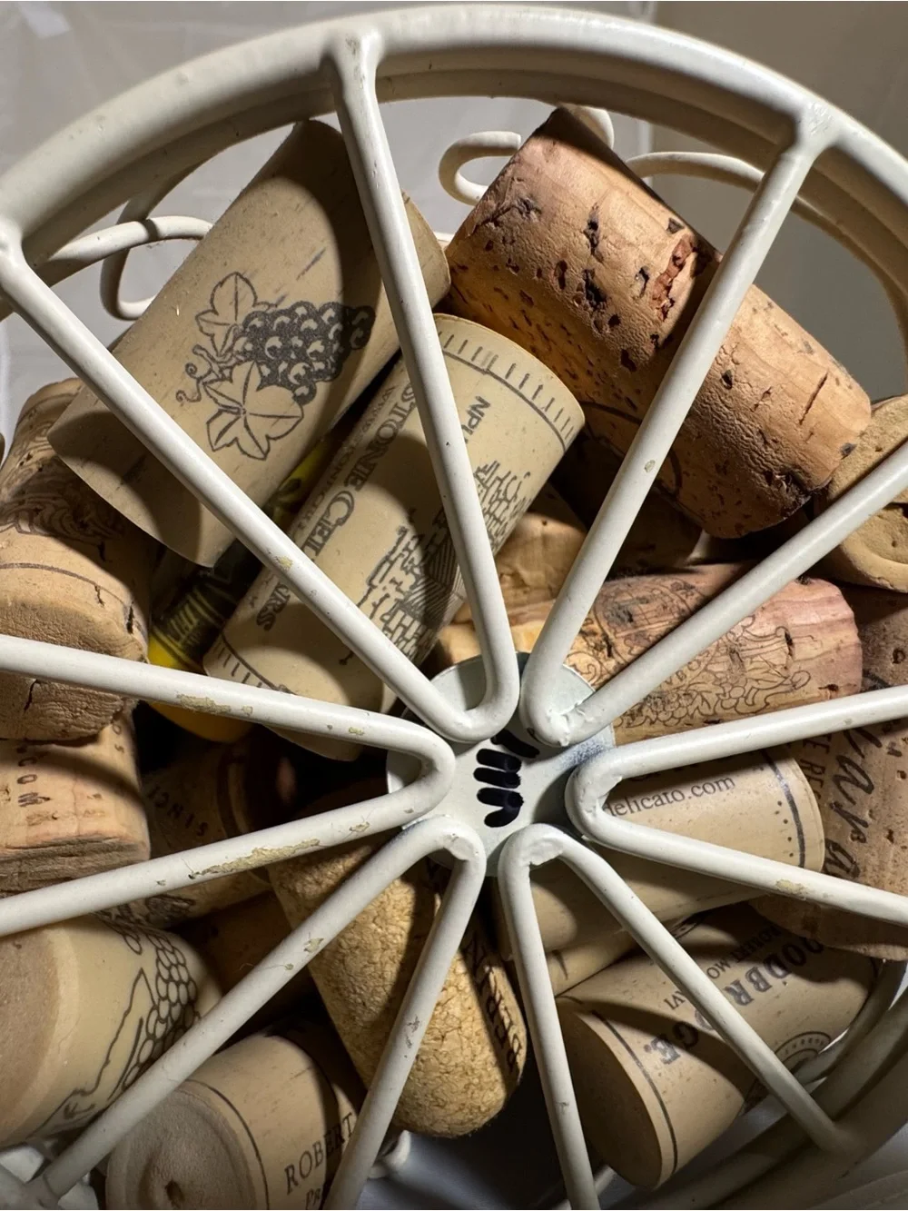 Cream Decorative Cork Holder - Home Accents large